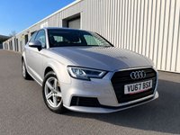 USED 2017 67 AUDI A3 1.0 TFSI SE Hatchback 3dr Petrol S Tronic Euro 6 (s/s) (116 ps) AUTOMATIC S TRONIC - 12 MONTH MOT