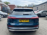 USED 2020 70 AUDI E-TRON 50 Technik SUV 5dr Electric Auto quattro 71.2kWh (313 ps) 