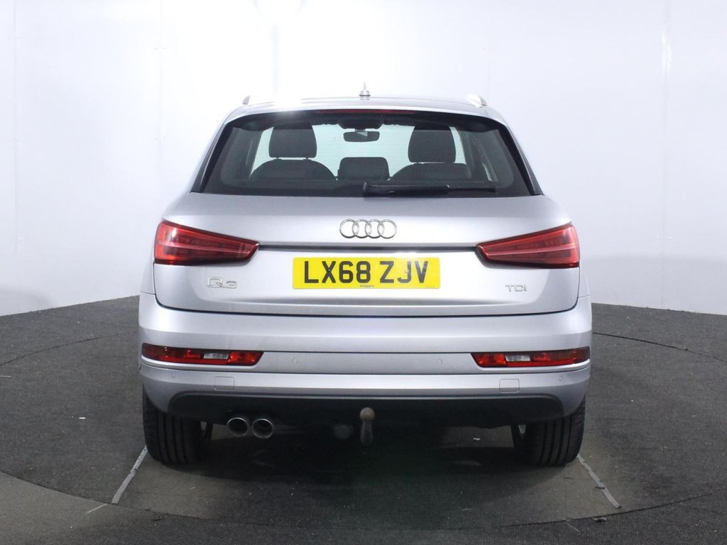 USED 2018 68 AUDI Q3 2.0 TDI Sport SUV 5dr Diesel Manual Euro 6 (s/s) (150 ps) 
