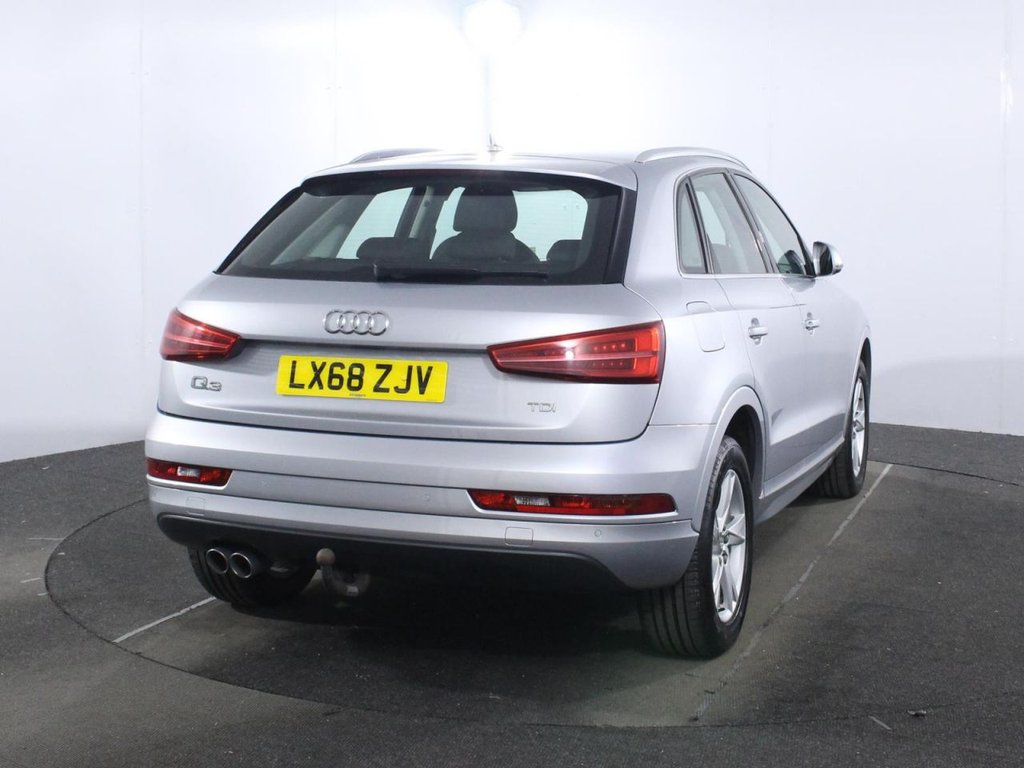 USED 2018 68 AUDI Q3 2.0 TDI Sport SUV 5dr Diesel Manual Euro 6 (s/s) (150 ps) 