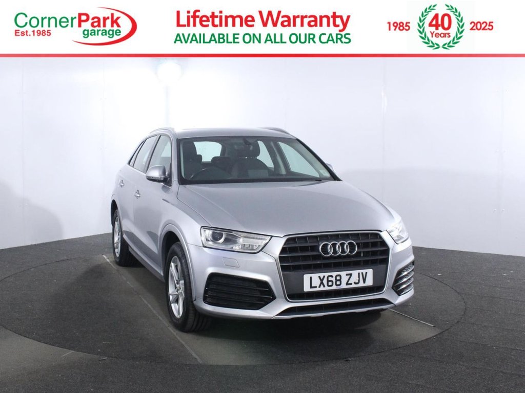 USED 2018 68 AUDI Q3 2.0 TDI Sport SUV 5dr Diesel Manual Euro 6 (s/s) (150 ps) 