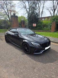 USED 2017 17 MERCEDES-BENZ C CLASS 4.0 C63 V8 BiTurbo AMG (Premium) Cabriolet 2dr Petrol SpdS MCT Euro 6 (s/s) (476 ps) 