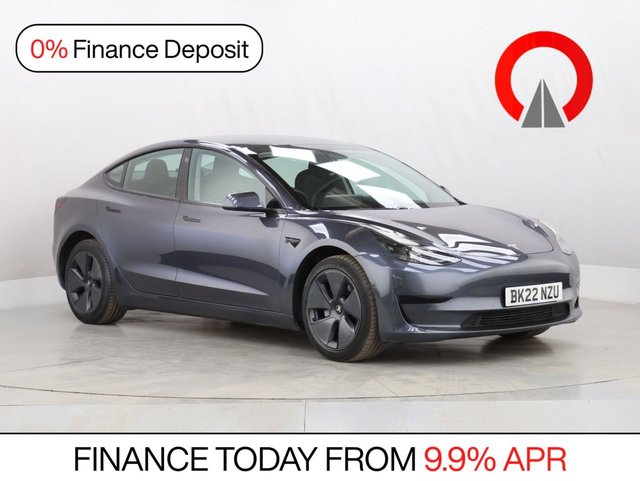 View our Tesla Model 3 Standard Range Plus Saloon 4dr Electric Auto RWD (241 bhp)