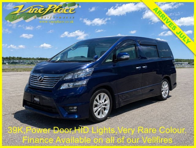 View our Toyota Vellfire 2.4Z, 8 Seats,  Auto, 39K Miles