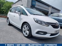 USED 2017 17 VAUXHALL ZAFIRA TOURER 1.4i Turbo SRi MPV 5dr Petrol Auto Euro 6 (140 ps) AUTO &mdash; 1 OWNER &mdash; 7 SEATER &mdash; PARKING SENORS &mdash; CAR PLAY