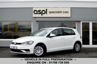 USED 2017 17 VOLKSWAGEN GOLF 1.4 TSI BlueMotion Tech S Hatchback 5dr Petrol Manual Euro 6 (s/s) (125 ps) BLACK INTERIOR, AIR CONDITIONING, MEDIA, APPLE CARPLAY, BLUETOOTH, FRONT ARM REST, CUP HOLDERS, ALLOY WHEELS, DAB RADIO/C.D., 26,051 Miles,