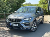 USED 2022 22 SEAT ATECA 1.5 TSI EVO FR Sport DSG Euro 6 (s/s) 5dr LEATHER-FSH-KEYLESS