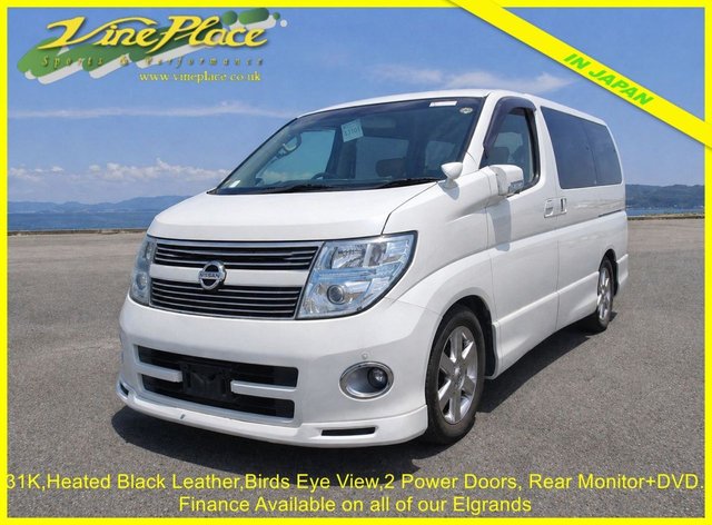 View our Nissan Elgrand 3.5 Highway Star Black Leather Urban Edition,8 Seats,Auto,31K