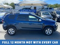 USED 2019 19 DACIA DUSTER 1.6 Petrol (SCE), Comfort Edition, 5 Door SUV, Manual, 4WD / AWD, Euro 6. FULL 12 MONTH MOT WITH EVERY CAR