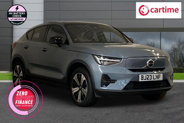 View our Volvo C40 Recharge 69kWh Core SUV 5dr Electric Auto (231 ps) Panoramic Sunroof, Rear Park Assist Camera, Front / Rear Park Assist, Climate Pack, 19in Alloys