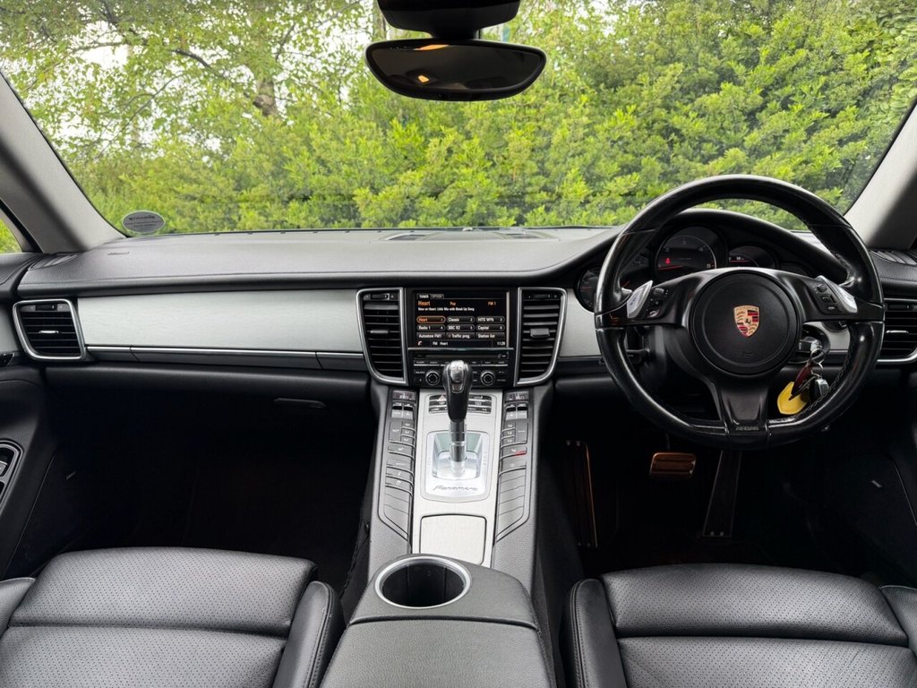 USED 2015 54 PORSCHE PANAMERA 3.0D V6 Hatchback 5dr Diesel TiptronicS Euro 5 (s/s) (300 ps) HEATED LEATHER, SUNROOF, 2KEYS, FSH