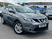 USED 2014 14 NISSAN QASHQAI 1.2 Petrol (DIG-T), Acenta Premium, 5 Door SUV, Manual, 2WD. FULL 12 MONTH MOT WITH EVERY CAR