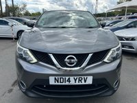 USED 2014 14 NISSAN QASHQAI 1.2 Petrol (DIG-T), Acenta Premium, 5 Door SUV, Manual, 2WD. FULL 12 MONTH MOT WITH EVERY CAR