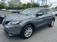 USED 2014 14 NISSAN QASHQAI 1.2 Petrol (DIG-T), Acenta Premium, 5 Door SUV, Manual, 2WD. FULL 12 MONTH MOT WITH EVERY CAR