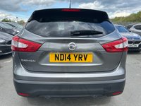 USED 2014 14 NISSAN QASHQAI 1.2 Petrol (DIG-T), Acenta Premium, 5 Door SUV, Manual, 2WD. FULL 12 MONTH MOT WITH EVERY CAR