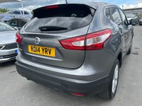 USED 2014 14 NISSAN QASHQAI 1.2 Petrol (DIG-T), Acenta Premium, 5 Door SUV, Manual, 2WD. FULL 12 MONTH MOT WITH EVERY CAR