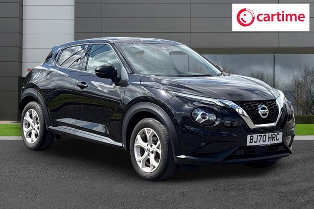 View our Nissan Juke 1.0 DIG-T N-Connecta SUV 5dr Petrol Manual Euro 6 (s/s) (114 ps) Rear Parking Camera, Front / Rear Parking Sensors, Android Auto / Apple CarPlay, Touchscreen, 17In Alloys
