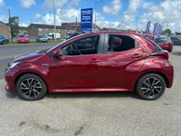 USED 2021 21 TOYOTA YARIS 1.5 VVT-h Design Hatchback 5dr Petrol Hybrid E-CVT Euro 6 (s/s) (116 ps) 1 OWNER FROM NEW* SERVICE HISTORY* PANORAMIC ROOF* AUTOMATIC* REVERSING CAMERA* LANE / SPEED ASSIST* ECO MODE* AIR CON* BLUETOOTH PHONE AND AUDIO* DAB* USB* REMOTE CENTRAL LOCKING WITH 2 KEYS