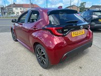 USED 2021 21 TOYOTA YARIS 1.5 VVT-h Design Hatchback 5dr Petrol Hybrid E-CVT Euro 6 (s/s) (116 ps) 1 OWNER FROM NEW* SERVICE HISTORY* PANORAMIC ROOF* AUTOMATIC* REVERSING CAMERA* LANE / SPEED ASSIST* ECO MODE* AIR CON* BLUETOOTH PHONE AND AUDIO* DAB* USB* REMOTE CENTRAL LOCKING WITH 2 KEYS