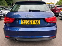 USED 2016 66 AUDI A1 1.4 TFSI Sport Hatchback 3dr Petrol S Tronic Euro 6 (s/s) (125 ps) HALF LEATHER + CRUISE + DAB + BLUETOOTH