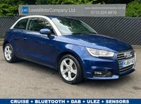 USED 2016 66 AUDI A1 1.4 TFSI Sport Hatchback 3dr Petrol S Tronic Euro 6 (s/s) (125 ps) HALF LEATHER + CRUISE + DAB + BLUETOOTH