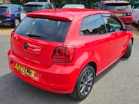 USED 2015 15 VOLKSWAGEN POLO 1.0 BlueMotion Tech SE Hatchback 3dr Petrol Manual Euro 6 (s/s) (60 ps) 