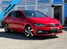 USED 2019 69 VOLKSWAGEN POLO 2.0 TSI GPF GTI+ Hatchback 5dr Petrol DSG Euro 6 (s/s) (200 ps) Finished in FLASH RED with contrasting SPORTS cloth trim. This Polo is quick and great fun to drive. The Polo is one of the best selling and popular small cars around. It is very comfortable and practical, with a distinct upmarket feel to it. Features include Virtual Dash, GTI Styling Pack, Heated Seats, Red Brake Calipers, 17" Alloys, DAB, Apple Play, B/Tooth, Daytime Run Lights and much more. VW Dealer serviced at 8315 miles, 31518 miles and on arrival at 42434 miles.