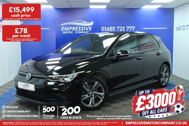 View our Volkswagen Golf 1.5 TSI R-Line Hatchback 5dr Petrol Manual Euro 6 (s/s) (130 ps)