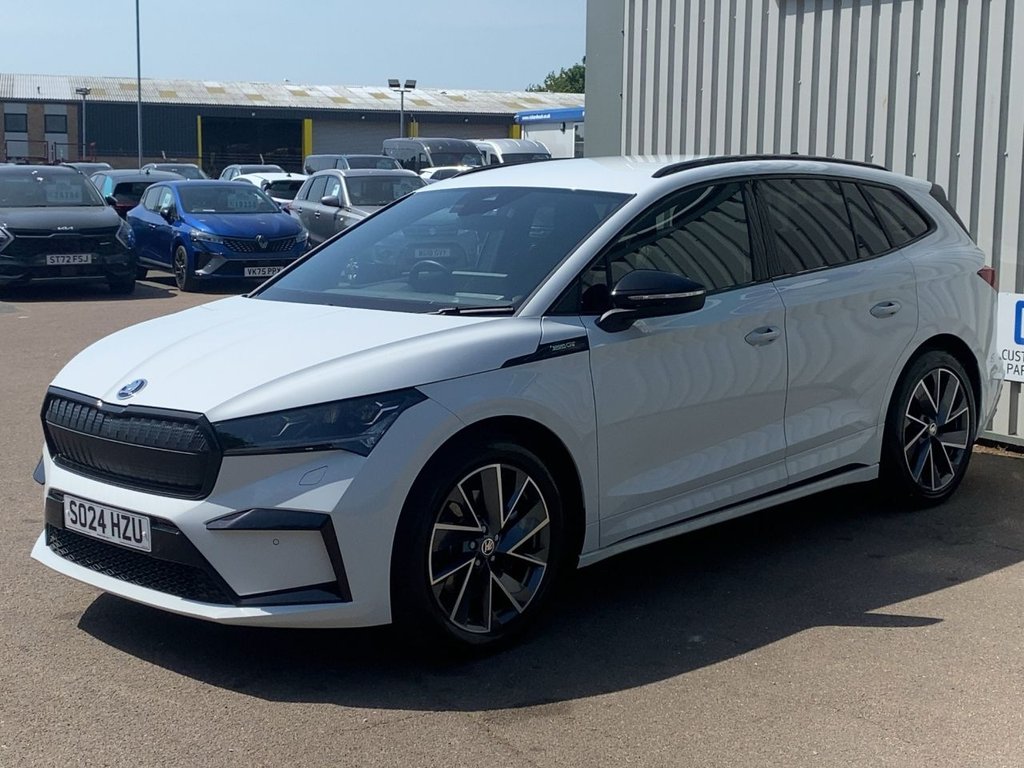 USED 2024 24 SKODA ENYAQ 82kWh 85x SportLine Plus SUV 5dr Electric Auto 4WD (DC175kW) (286 ps) SUV