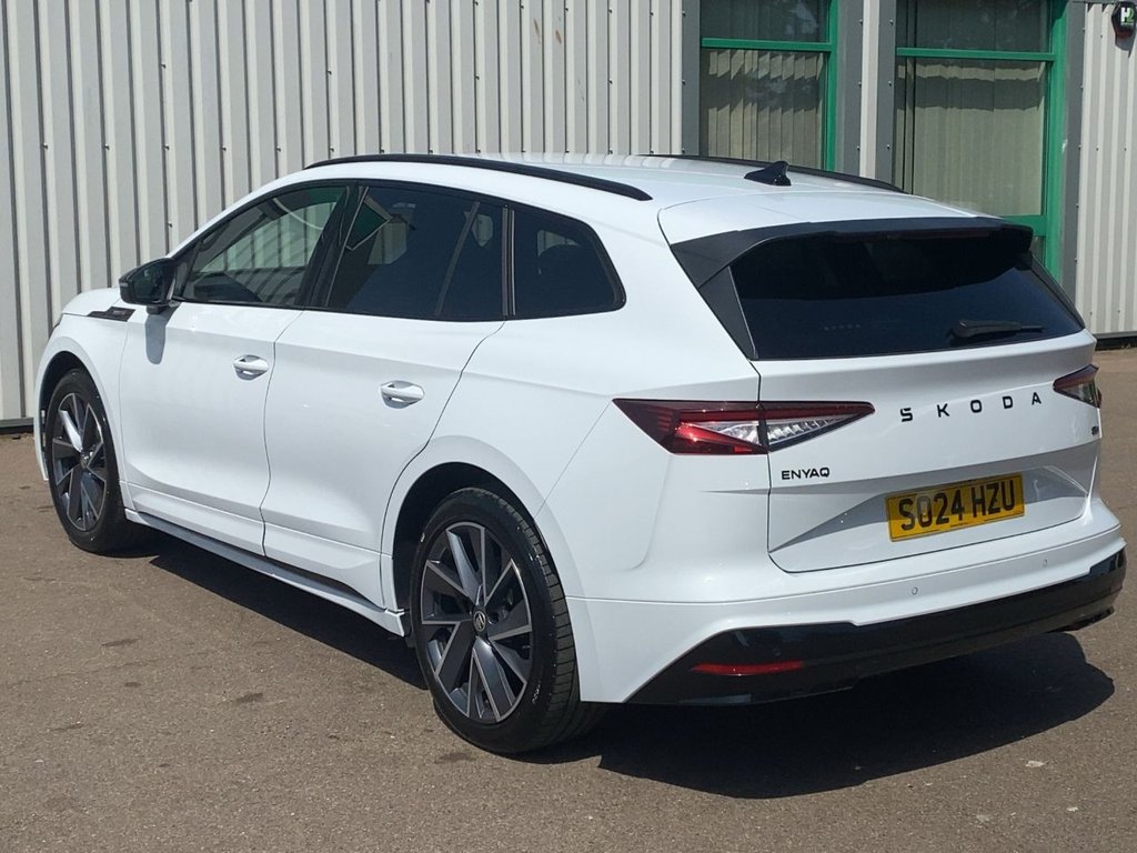 USED 2024 24 SKODA ENYAQ 82kWh 85x SportLine Plus SUV 5dr Electric Auto 4WD (DC175kW) (286 ps) SUV