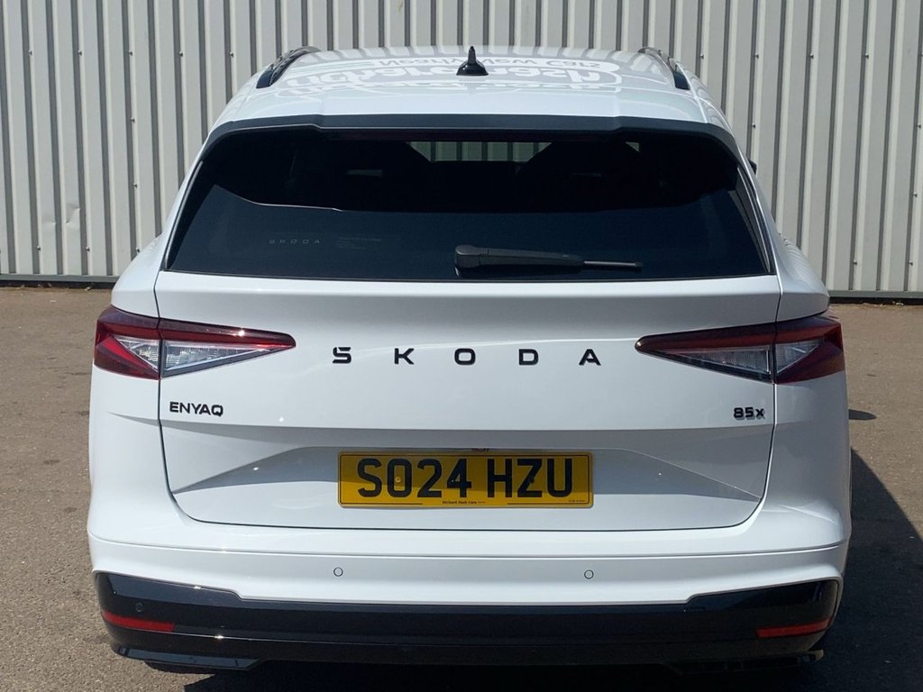 USED 2024 24 SKODA ENYAQ 82kWh 85x SportLine Plus SUV 5dr Electric Auto 4WD (DC175kW) (286 ps) SUV