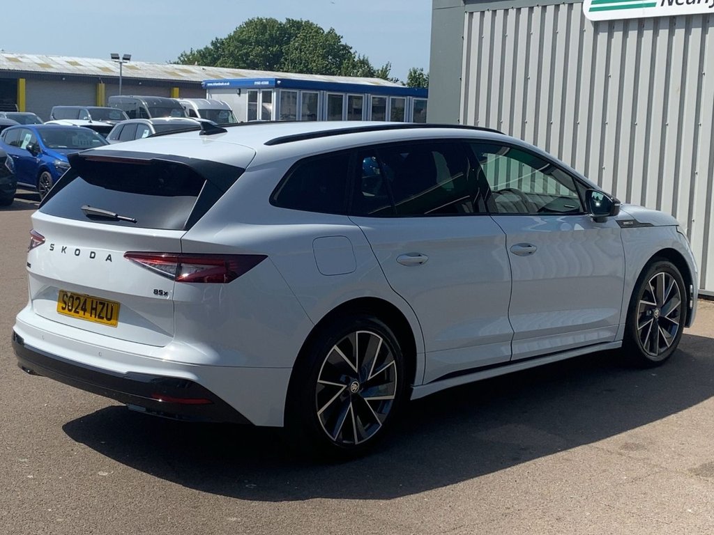 USED 2024 24 SKODA ENYAQ 82kWh 85x SportLine Plus SUV 5dr Electric Auto 4WD (DC175kW) (286 ps) SUV
