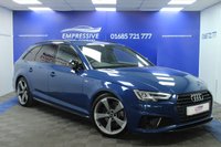 USED 2019 19 AUDI A4 AVANT 2.0 TFSI 35 Black Edition Estate 5dr Petrol S Tronic Euro 6 (s/s) (150 ps) 