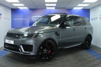 USED 2018 18 LAND ROVER RANGE ROVER SPORT 2.0 P400e 13.1kWh HSE Dynamic SUV 5dr Petrol Plug-in Hybrid Auto 4WD Euro 6 (s/s) (404 ps) 21 INCH ALLOYS - PANORAMIC ROOF