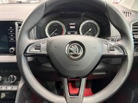 USED 2019 19 SKODA KAROQ 1.5 TSI ACT SE L SUV 5dr Petrol Manual Euro 6 (s/s) (150 ps) BRILLIANT SILVER / BLACK MICROSUEDE / LEATHER TRIM / HEATED FRONT SEATS / DUAL ZONE CLIMATE / ELECTRIC WINDOWS / POWERFOLD MIRRORS / CRUISE CONTROL / SPEED LIMITER / FRONT ASSIST / DRIVE MODE SELECTION / DAB FM AM TUNER / BLUETOOTH / USB / SMARTPHONE APP LINK / REAR PARKING CAMERA / FRONT AND REAR PARKING SENSORS / 18" ALLOY WHEELS / PRIVACY GLASS / SPACE SAVER SPARE WHEEL / SERVICE HISTORY