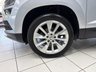 USED 2019 19 SKODA KAROQ 1.5 TSI ACT SE L SUV 5dr Petrol Manual Euro 6 (s/s) (150 ps) BRILLIANT SILVER / BLACK MICROSUEDE / LEATHER TRIM / HEATED FRONT SEATS / DUAL ZONE CLIMATE / ELECTRIC WINDOWS / POWERFOLD MIRRORS / CRUISE CONTROL / SPEED LIMITER / FRONT ASSIST / DRIVE MODE SELECTION / DAB FM AM TUNER / BLUETOOTH / USB / SMARTPHONE APP LINK / REAR PARKING CAMERA / FRONT AND REAR PARKING SENSORS / 18" ALLOY WHEELS / PRIVACY GLASS / SPACE SAVER SPARE WHEEL / SERVICE HISTORY