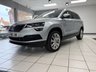 USED 2019 19 SKODA KAROQ 1.5 TSI ACT SE L SUV 5dr Petrol Manual Euro 6 (s/s) (150 ps) BRILLIANT SILVER / BLACK MICROSUEDE / LEATHER TRIM / HEATED FRONT SEATS / DUAL ZONE CLIMATE / ELECTRIC WINDOWS / POWERFOLD MIRRORS / CRUISE CONTROL / SPEED LIMITER / FRONT ASSIST / DRIVE MODE SELECTION / DAB FM AM TUNER / BLUETOOTH / USB / SMARTPHONE APP LINK / REAR PARKING CAMERA / FRONT AND REAR PARKING SENSORS / 18" ALLOY WHEELS / PRIVACY GLASS / SPACE SAVER SPARE WHEEL / SERVICE HISTORY