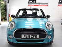 USED 2018 18 MINI CONVERTIBLE 1.5 Cooper Convertible 2dr Petrol Manual Euro 6 (s/s) (136 ps) CHILI PACK-BLUETOOTH-DAB