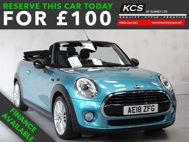 View our MINI Convertible 1.5 Cooper Convertible 2dr Petrol Manual Euro 6 (s/s) (136 ps)