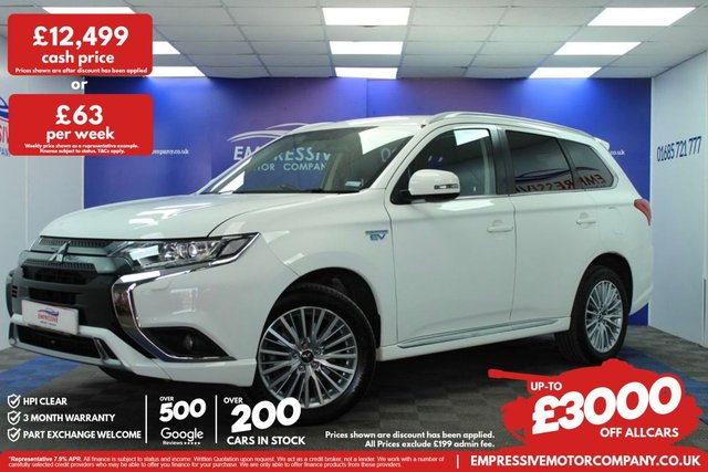 2019 OUTLANDER 2.4H TWINMOTOR 13.8KWH JURO SUV 5DR PETROL PLUG IN HYBRID CVT 4WD... photo