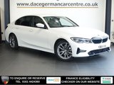 USED 2019 19 BMW 3 SERIES 2.0 320d Sport Saloon 4dr Diesel Auto xDrive Euro 6 (s/s) (190 ps) GREAT LOOKING NEW SHAPE,  4 WHEEL DRIVE MODEL BMW WITH A SUPER SPECIFICATION LIST - COMES WITH A COMPREHENSIVE SERVICE HISTORY + PROFESSIONAL SATELLITE NAVIGATION AND MEDIA + 360 DEGREE VIEW CAMERA + APPLE CARPLAY / ANDROID AUTO + ENHANCED BLUETOOTH CONNECTIVITY INCLUDING MEDIA STREAMING AND WIRELESS CHARGING + TOUCH SCREEN MEDIA DIAPLAY + COMFORT PACK INCLUDING COMFORT ACCESS + PARKING ASSISTANT PLUS + THREE ZONE CLIMATE CONTROL + CRUISE CONTROL + DRIVER MODES + FRONT AND REAR PARKING SENSORS