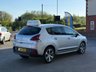 USED 2016 16 PEUGEOT 3008 1.2 PureTech Allure SUV 5dr Petrol Manual Euro 6 (s/s) (130 ps) GREAT SERVICE HISTORY, &pound;35 ROAD TAX, BLUETOOTH, SAT NAV, AIR CON, CLIMATE CONTROL, CRUISE CONTROL, REAR CAMERA, FRONT + REAR PARKING SENSORS, 4 X ELECTRIC WINDOWS, 2 KEYS, 12 MONTHS MOT, 3 MONTHS WARRANTY, 12 MONTHS AA BREAKDOWN COVER