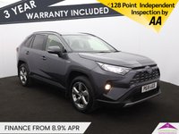 USED 2019 19 TOYOTA RAV4 2.5 VVT-h Design SUV 5dr Petrol Hybrid CVT 4WD Euro 6 (s/s) (222 ps) KEYLESS ENTRY | BLUETOOTH