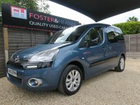 USED 2013 13 CITROEN BERLINGO 1.6 HDi Plus Multispace MPV 5dr Diesel Manual Euro 5 (90 ps) WHEELCHAIR ACCESS VEHICLE,. FSH