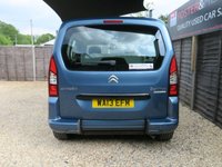 USED 2013 13 CITROEN BERLINGO 1.6 HDi Plus Multispace MPV 5dr Diesel Manual Euro 5 (90 ps) WHEELCHAIR ACCESS VEHICLE,. FSH