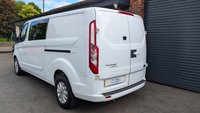 USED 2023 72 FORD TRANSIT CUSTOM 2.0 320 EcoBlue Limited Crew Van Double Cab 5dr Diesel Auto L2 H1 Euro 6 (130 ps) *** 6 SEATS - AIR CON - REAR VIEW CAMERA ***