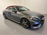 USED 2017 67 MERCEDES-BENZ C-CLASS 2.1 C250d AMG Line (Premium Plus) Cabriolet 2dr Diesel G-Tronic+ Euro 6 (s/s) (204 ps) PREMIUM PLUS - 2 KEYS - 6M WARRANTY