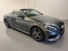 USED 2017 67 MERCEDES-BENZ C-CLASS 2.1 C250d AMG Line (Premium Plus) Cabriolet 2dr Diesel G-Tronic+ Euro 6 (s/s) (204 ps) PREMIUM PLUS - 2 KEYS - 6M WARRANTY