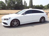 USED 2018 68 MERCEDES-BENZ CLA 1.6 CLA180 AMG Line Edition Shooting Brake 5dr Petrol Manual Euro 6 (s/s) (122 ps)  FULL MERCEDES SERVICE HISTORY 