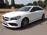 USED 2018 68 MERCEDES-BENZ CLA 1.6 CLA180 AMG Line Edition Shooting Brake 5dr Petrol Manual Euro 6 (s/s) (122 ps)  FULL MERCEDES SERVICE HISTORY 